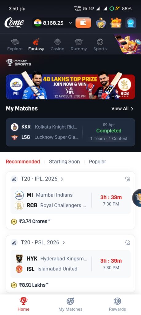 comegame come ipl come sports fantasy game apk new ipl team game new slots game comegame come apk
